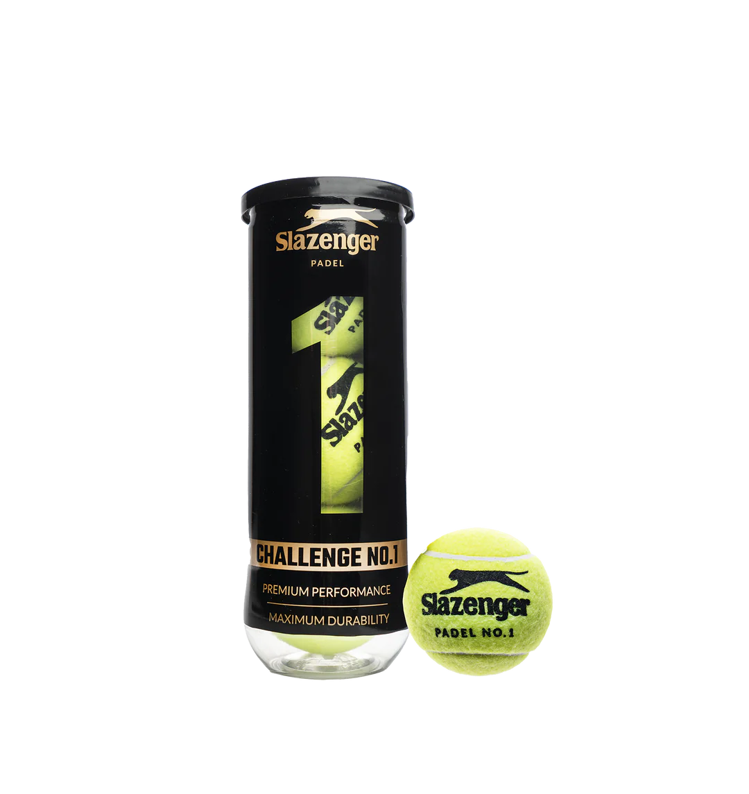 Slazenger Challenge NO.1 - 3 Pack Padelbollar