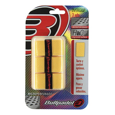 Bullpadel Comfort Absorption Overgrip Yellow