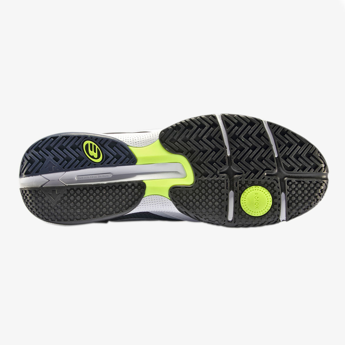 Bullpadel Hack Hybrid Fly 221 Mörkblå / vit Padelsko