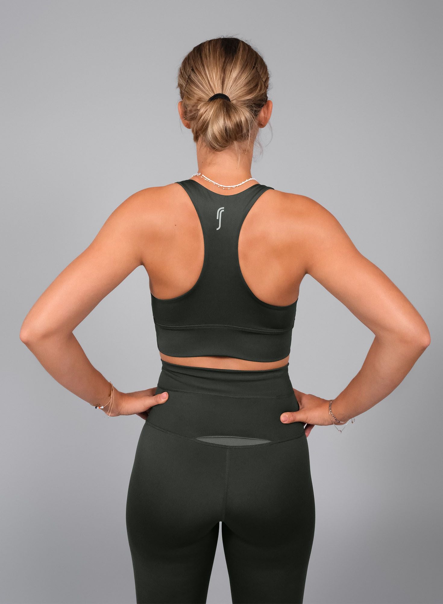 RS Sports Bra, Deep Green