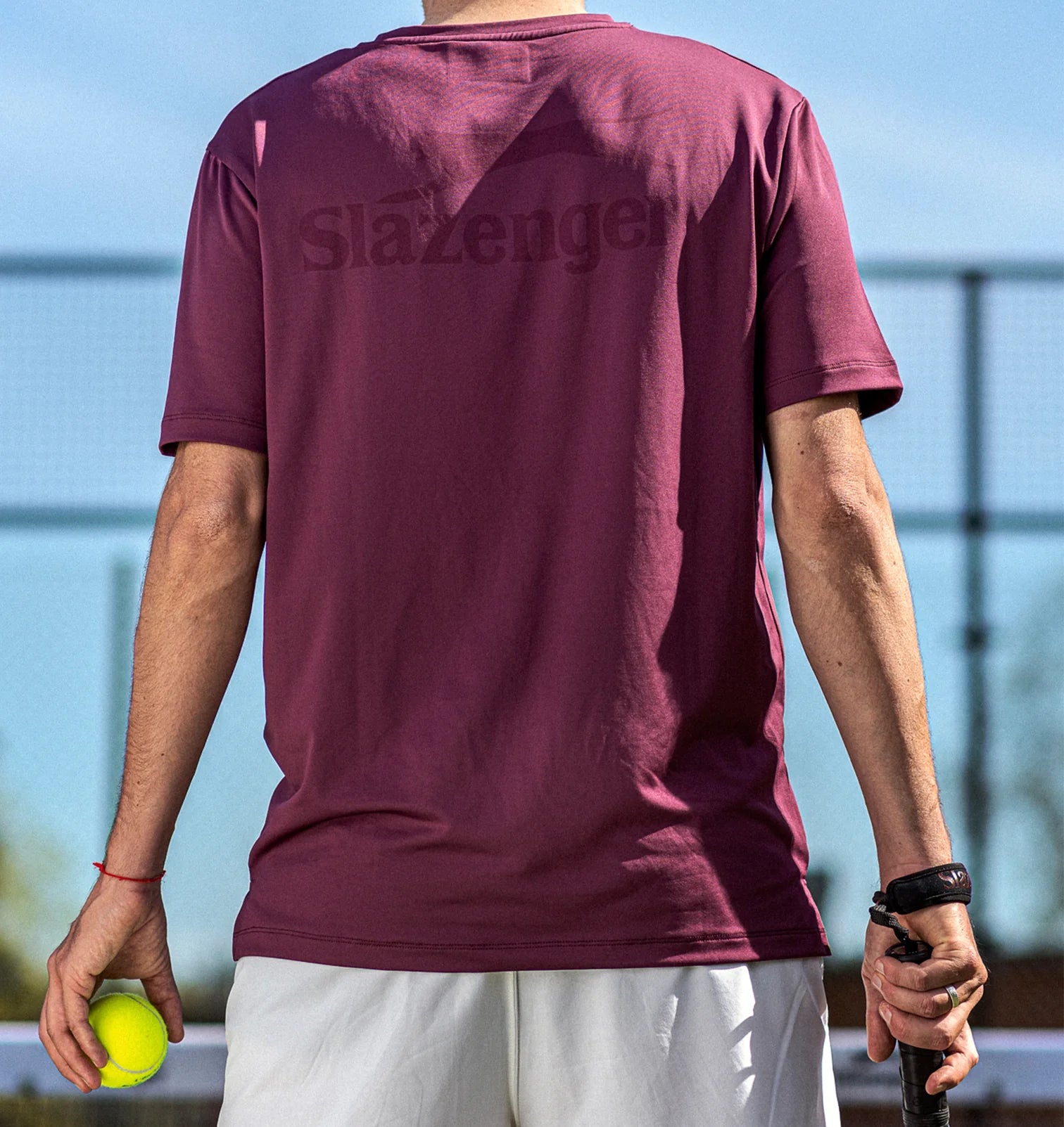 Slazenger Tim Tee II - Panther Black - T-shirt