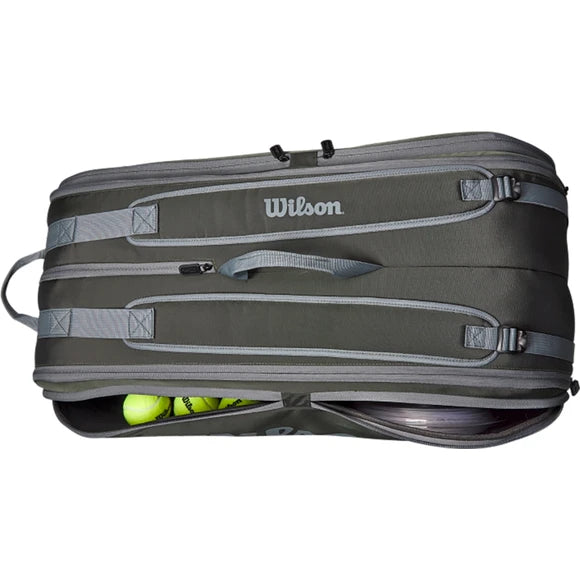 Wilson Tour 12 PK Racketbag Mörk Grön