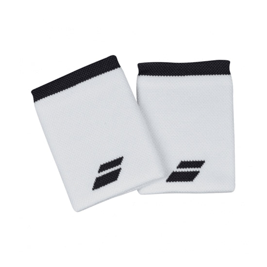 Babolat Wristband Jumbo Logo White